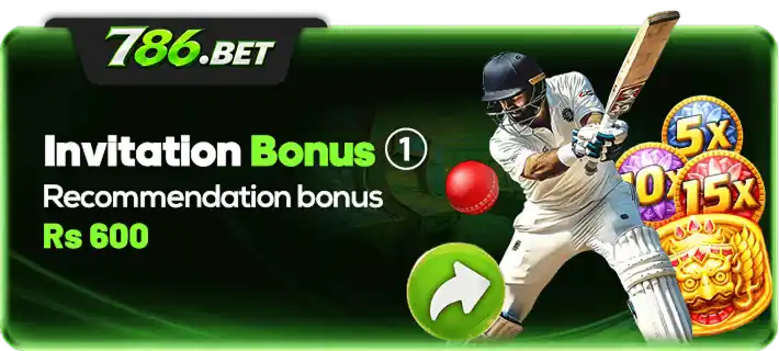 786Bet Game Invitation bonuses
