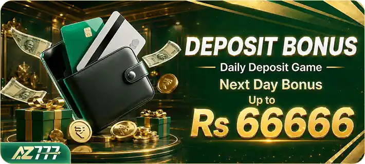 AZ777 Game Fisrt Deposit Bonus