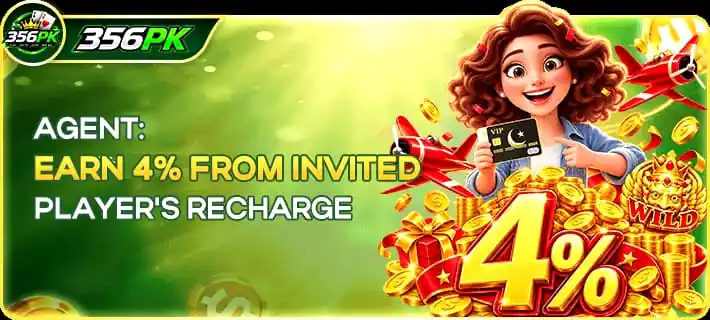 356PK game agent commissions 